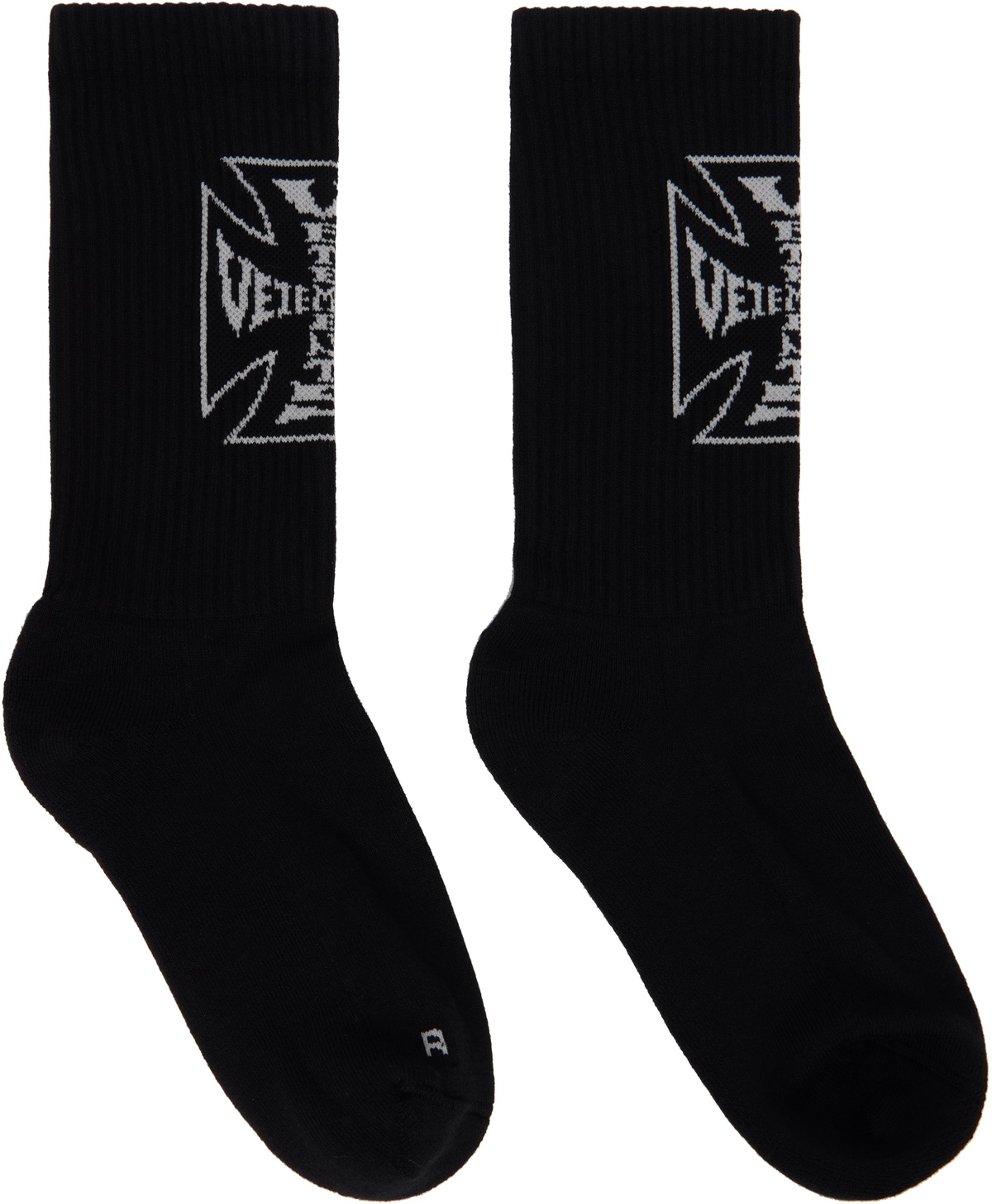 VETEMENTS Black Logo Socks Vetements