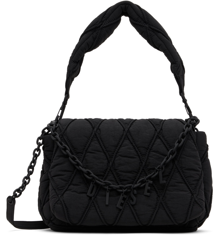 Photo: Diesel Black Charm-D Shoulder M Bag