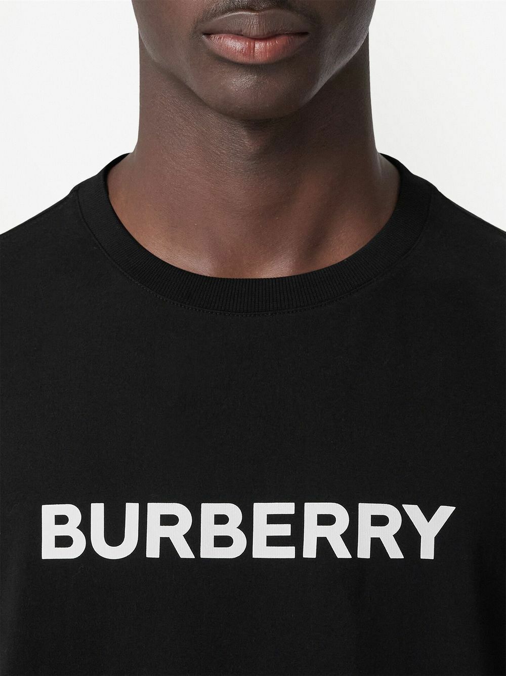 BURBERRY - Logo Cotton T-shirt Burberry