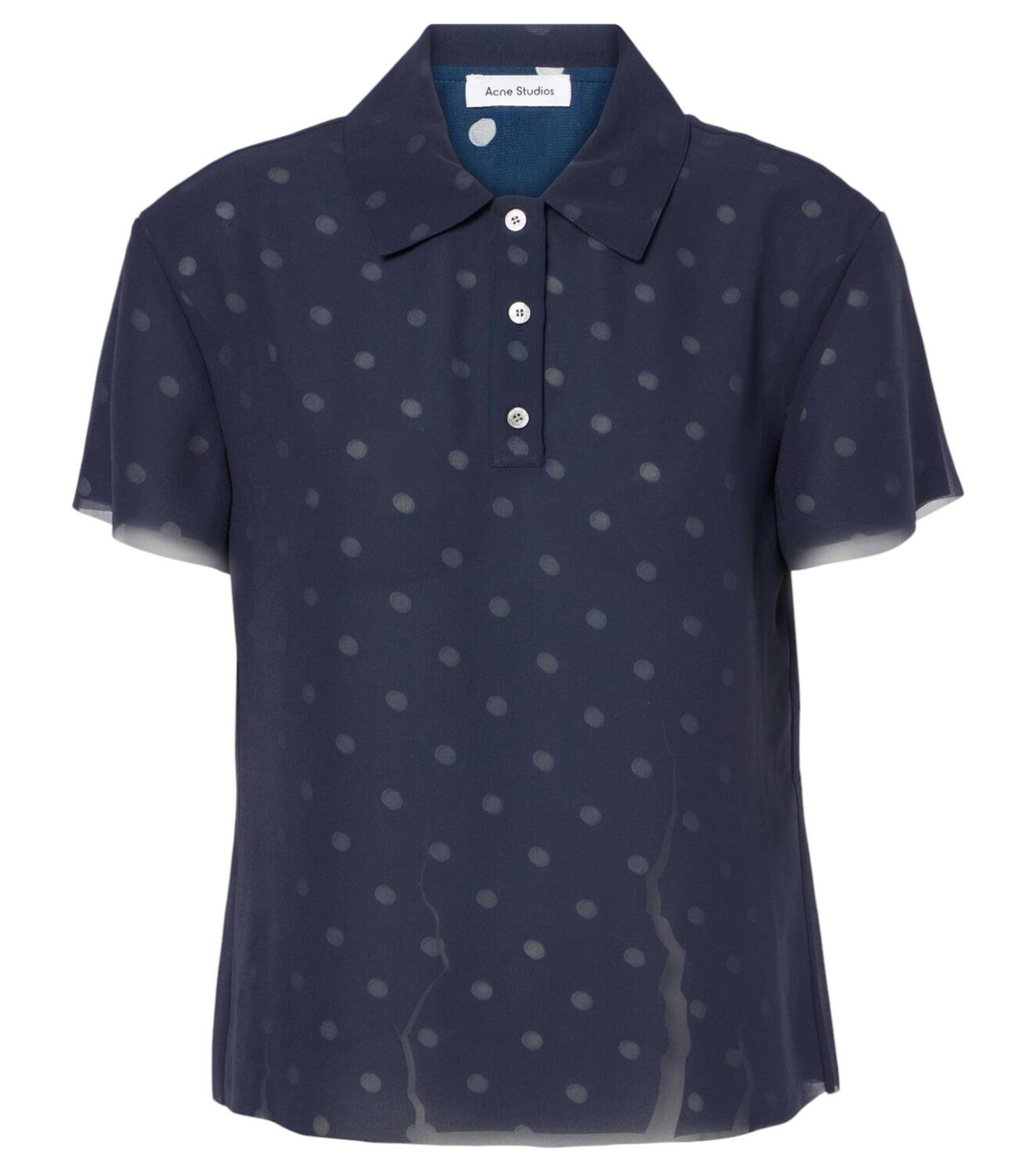 ACNE STUDIOS KESSE ALPACA KNIT POLO