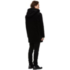 Saint Laurent Black Duffle Coat
