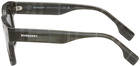 Burberry Gray Square Sunglasses