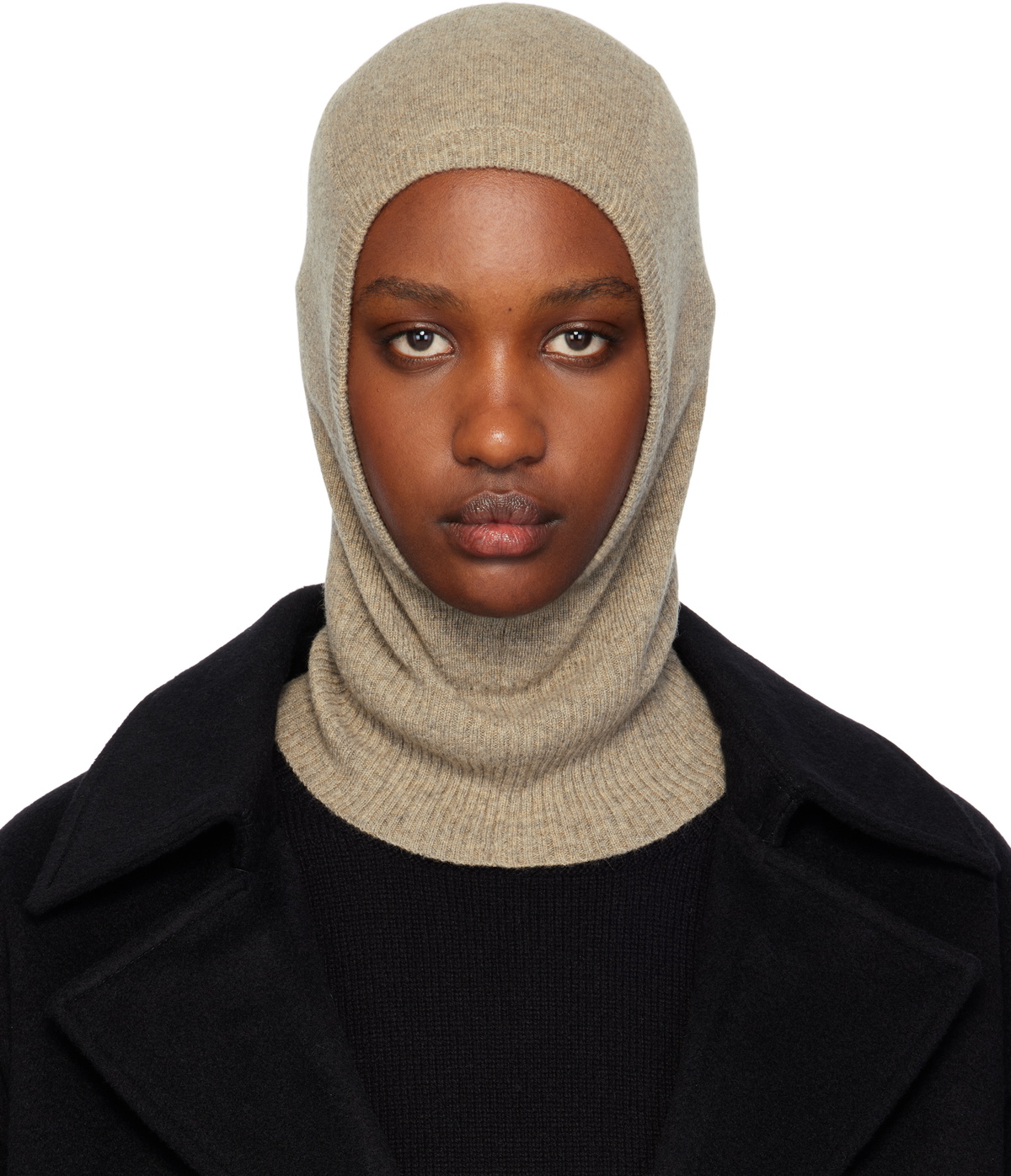 小物 deco depuis 1985 KNIT BALACLAVA beige deco depuis 1985 KNIT BALACLAVA beige