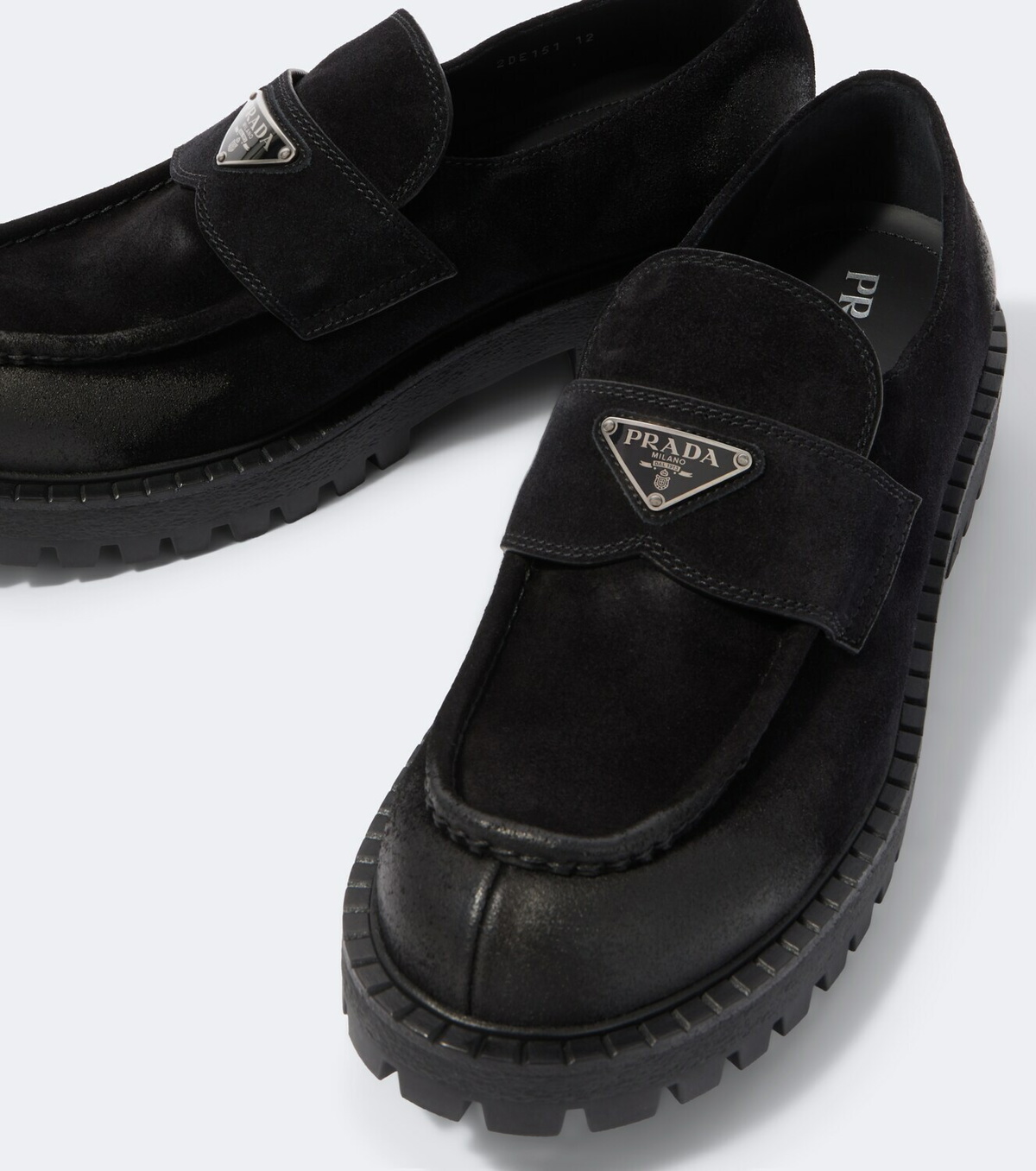 Prada Suede loafers