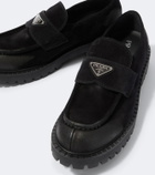 Prada Suede loafers