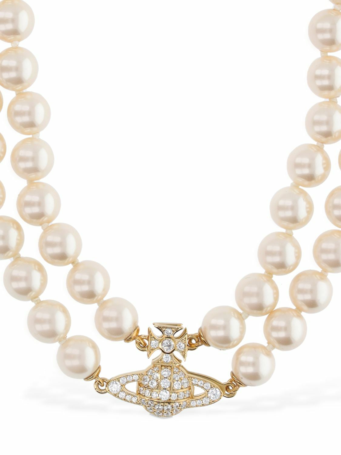 アクセサリーその他 Vivienne Westwood Choker Graziella with synthetic pearls Vivienne Westwood Choker Graziella with synthetic pearls