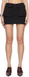 Beaufille Black Zeigler Miniskirt