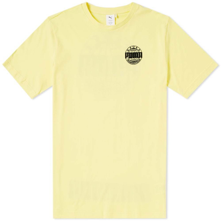 Photo: Puma x Diamond Supply Co. Logo Tee Yellow