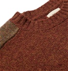 Bellerose - Colour-Block Shetland Wool Sweater - Brown
