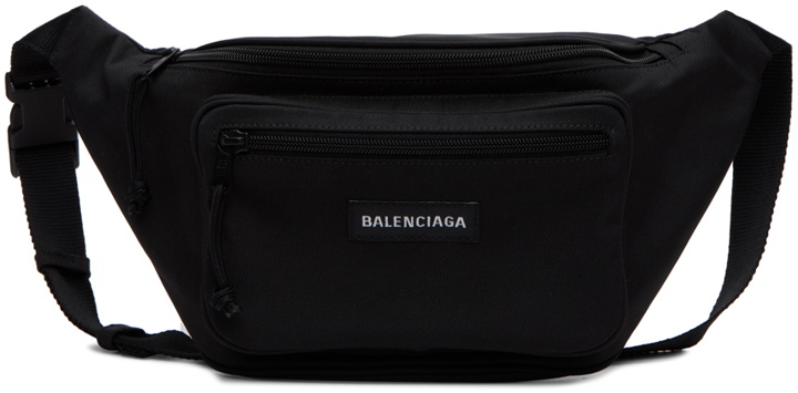 Photo: Balenciaga Black Explorer Belt Bag