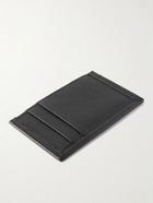 Alexander McQueen - Logo-Print Full-Grain Leather Cardholder