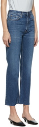 Totême Blue Classic Cut Jeans