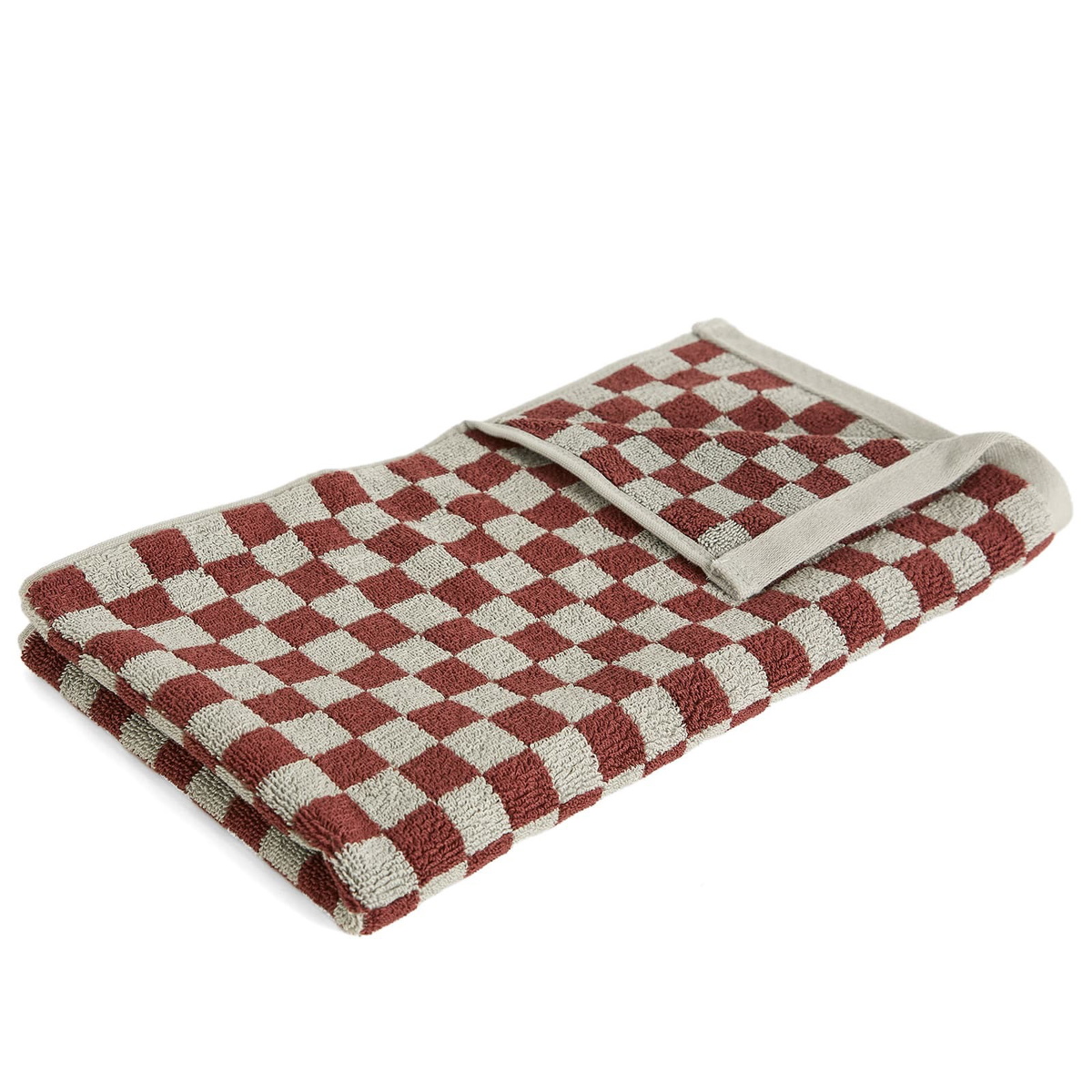 Baina Josephine Hand Towel in Cement/Rhus 
