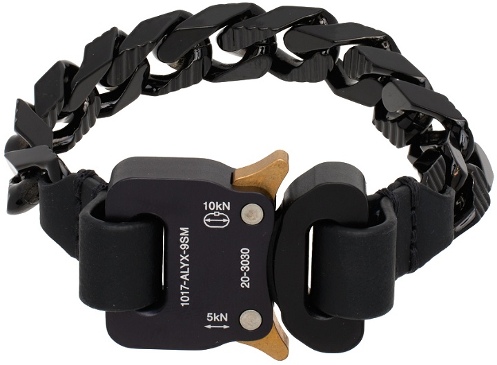 Photo: 1017 ALYX 9SM Black Chain Buckle Bracelet