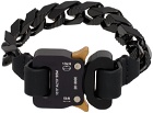 1017 ALYX 9SM Black Chain Buckle Bracelet