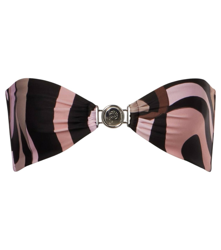 Photo: Pucci Marmo bandeau bikini top