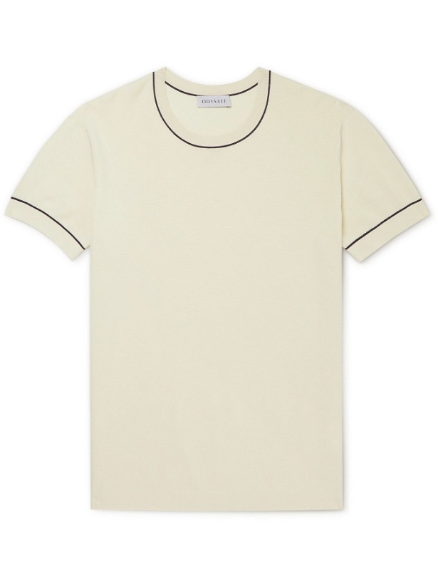 Photo: Odyssee - Feron Cotton T-Shirt - Neutrals