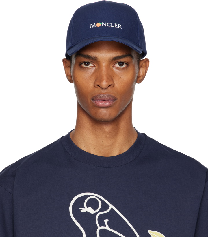 Photo: Moncler Genius Moncler x Gilga Farm Navy Baseball Cap