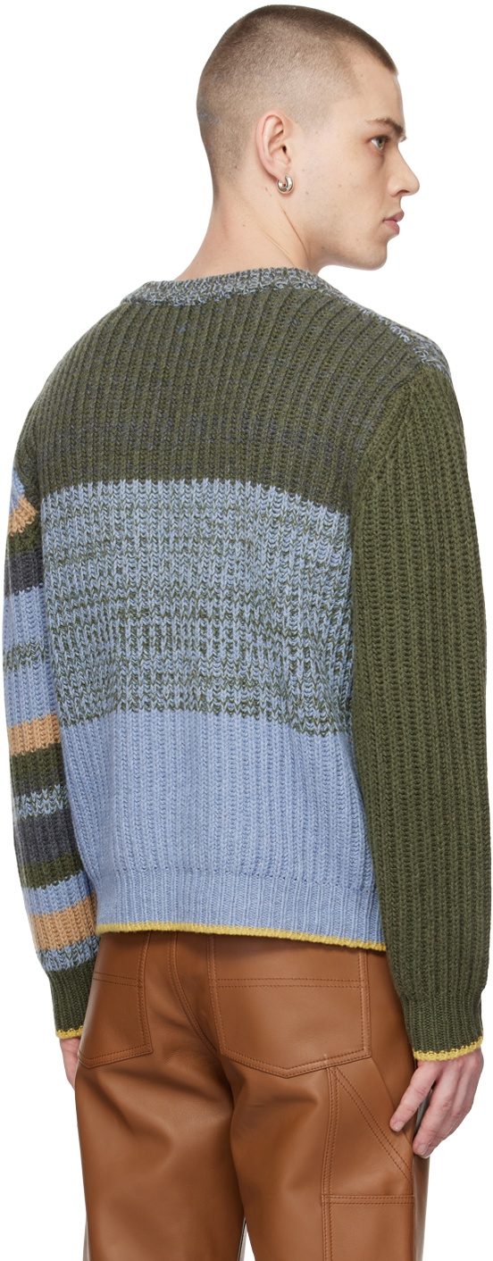 ALTU Green Striped Sweater