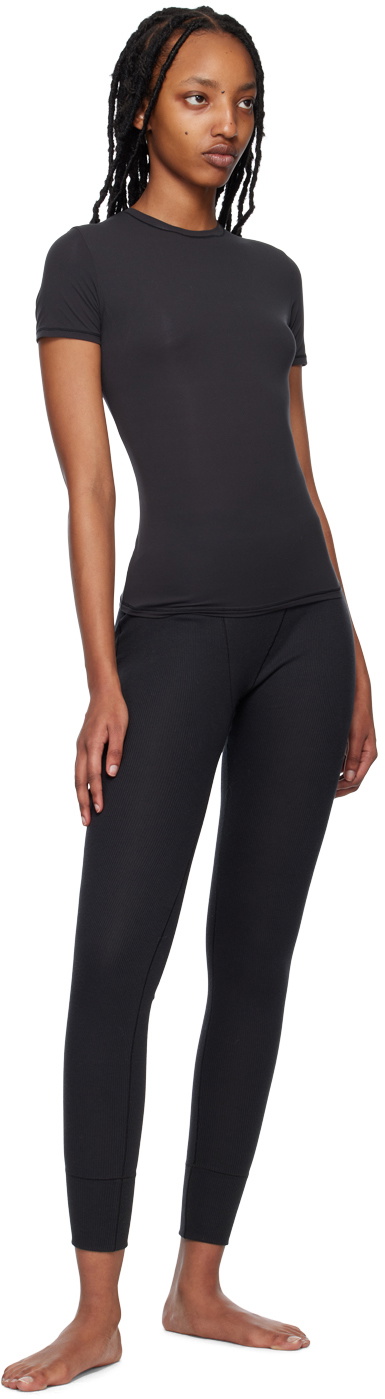 SKIMS Black Fits Everybody T-Shirt SKIMS