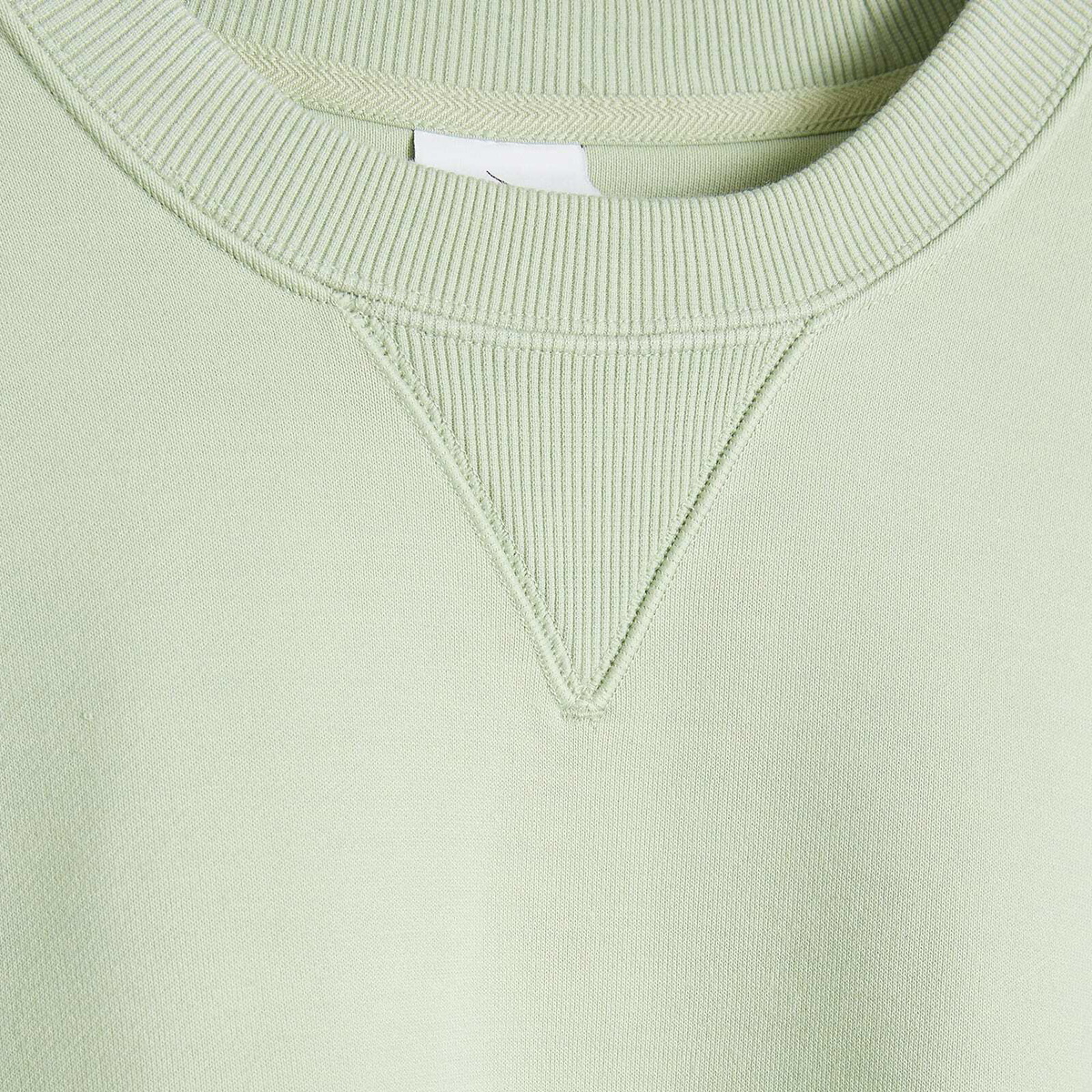 Nike Wool Classics Crew Sweat in Honeydew