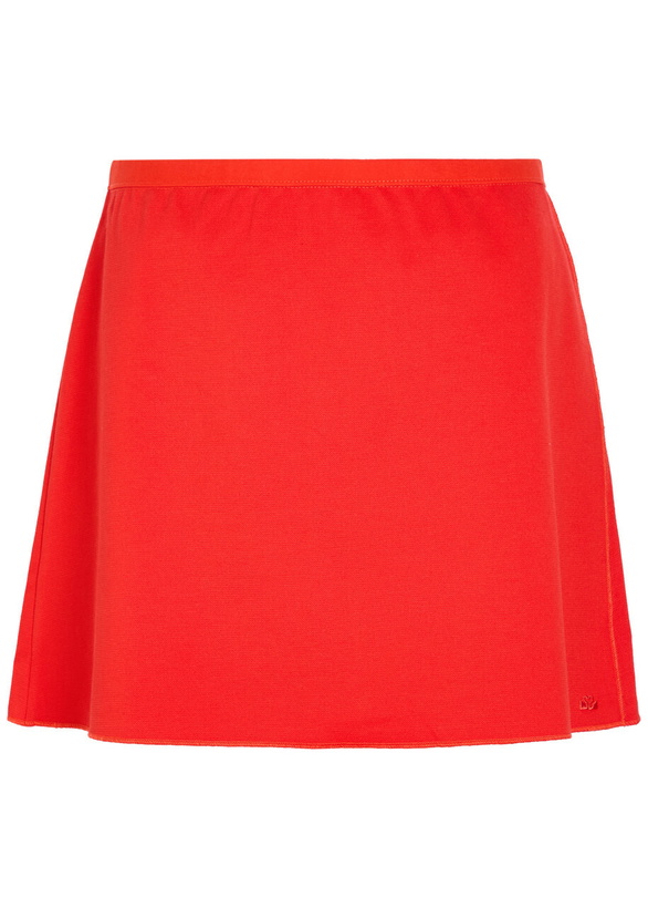 Photo: Spence Court Piqué Ponte Mini Tennis Skirt Red