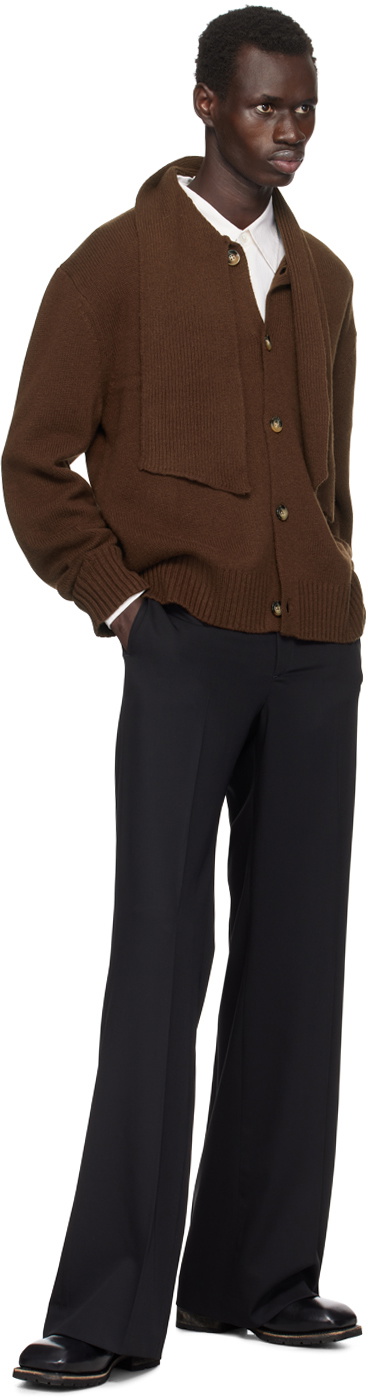 CMMN SWDN Brown Seth Cardigan