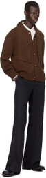 CMMN SWDN Brown Seth Cardigan