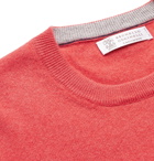 Brunello Cucinelli - Contrast-Tipped Cashmere Sweater - Unknown