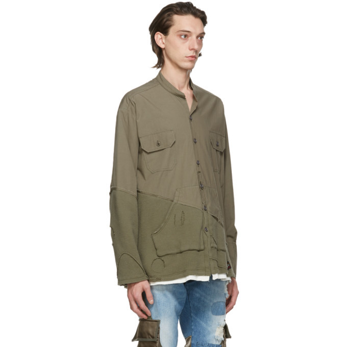 Greg Lauren Green Paul and Shark Edition 50/50 Shirt Greg Lauren