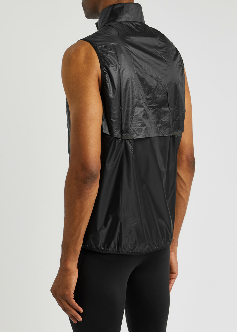 ON Weather Shell Gilet Black