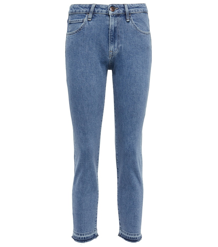 Photo: 3x1 N.Y.C. Mid-rise slim cropped jeans
