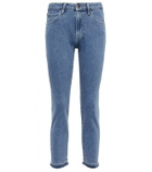 3x1 N.Y.C. Mid-rise slim cropped jeans
