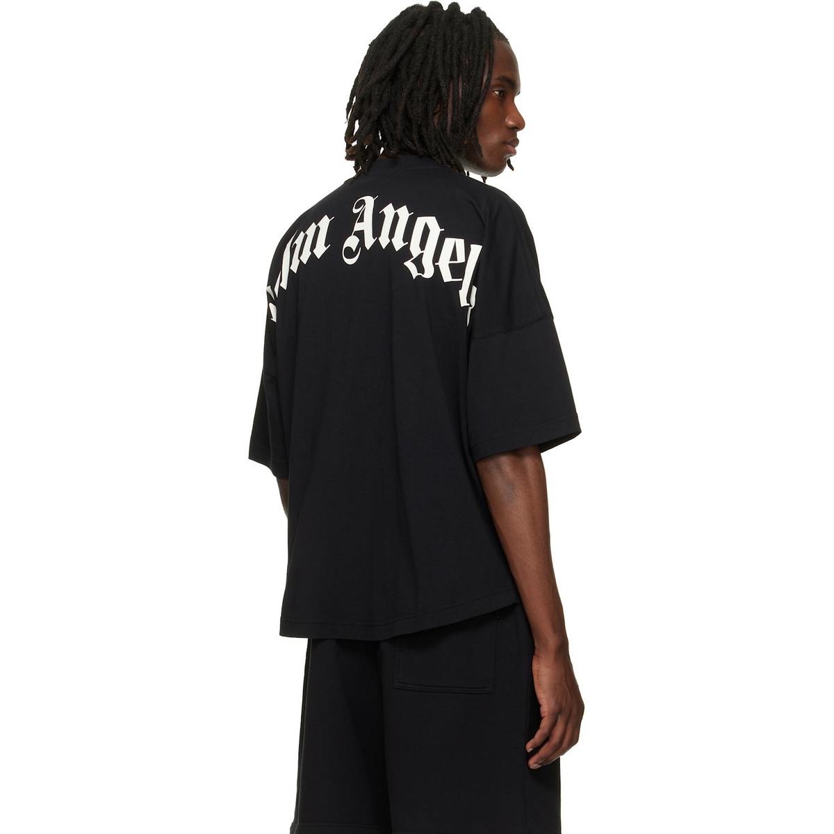 Palm Angels Black Classic Logo Over T-shirt