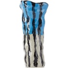 Ottolinger SSENSE Exclusive Blue and Beige Slim Vase
