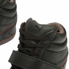 Puma Women's Speedcat Wedge Sneaker in Puma Black/Chocolate Brown