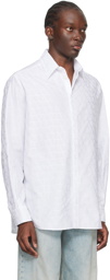 Valentino White Toile Iconographe Shirt