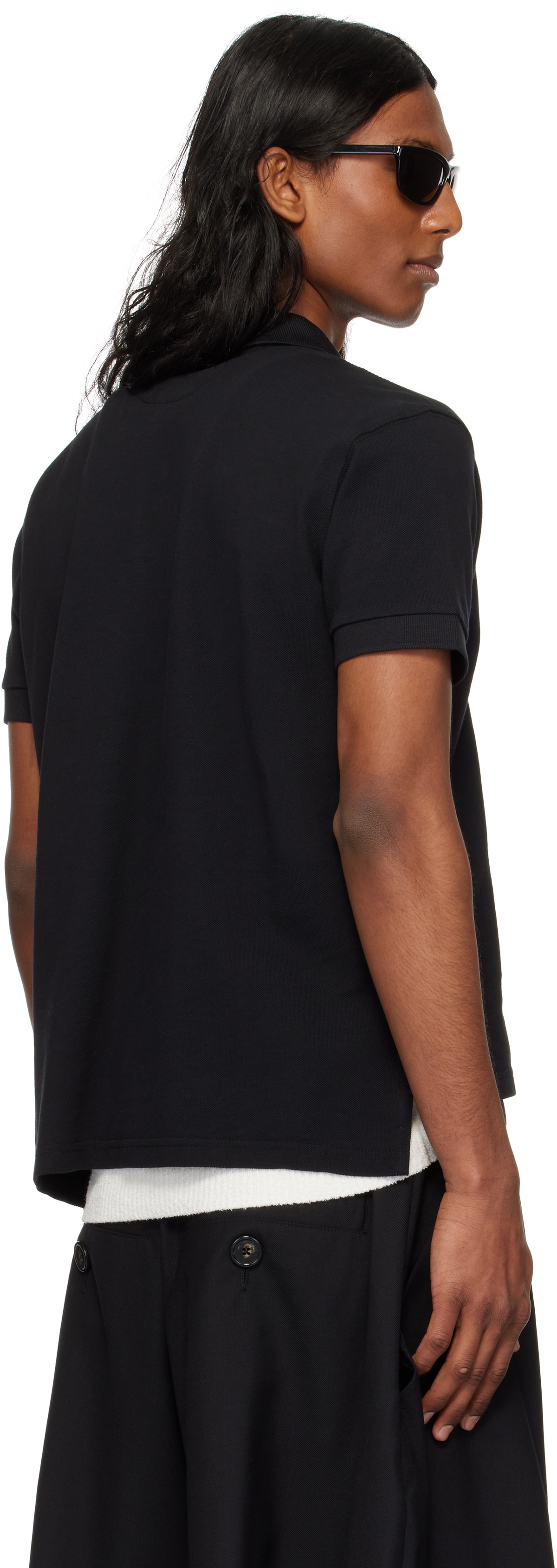 VAQUERA Black 'Vaquera' Polo