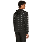 McQ Alexander McQueen Black and White Swallow Big Hoodie