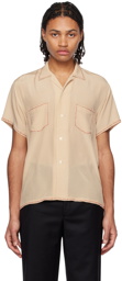 Bode Tan Check Shirt