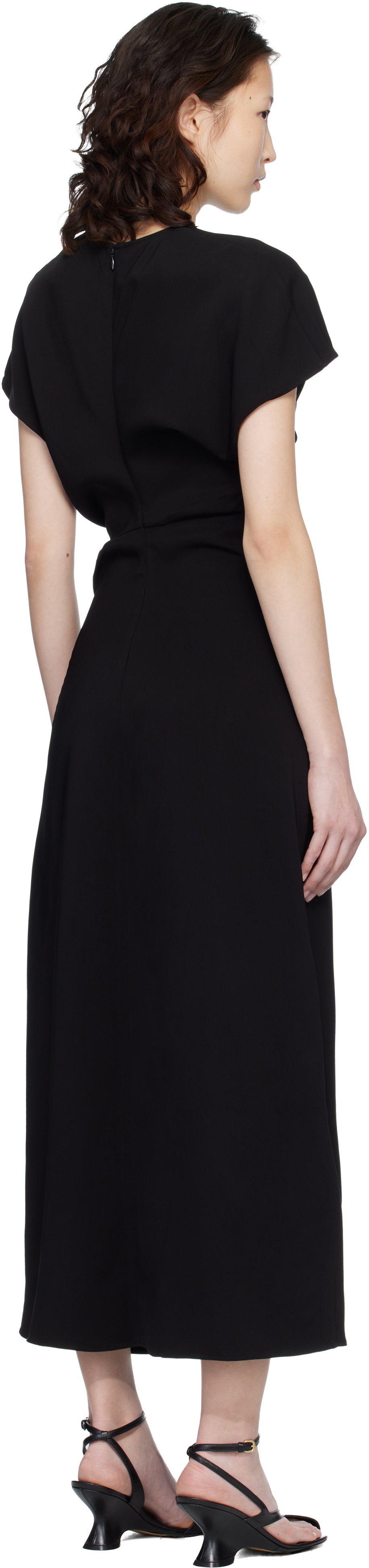 ANINE BING Black Zadig Maxi Dress
