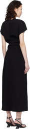 ANINE BING Black Zadig Maxi Dress