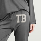 Beams Boy Women's Logo Easy Pants in Grey