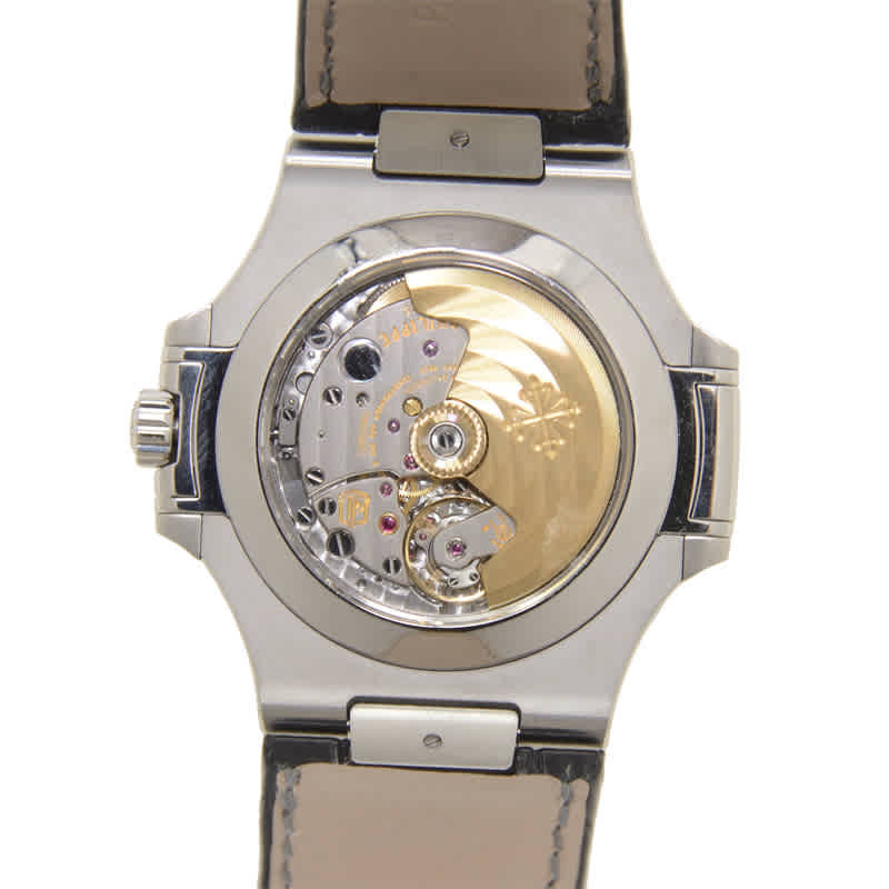 Patek Philippe Nautilus Automatic GMT Moonphase Black Dial Stainless Steel Mens Watch 5726A-001