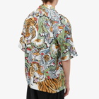 Wacko Maria Men's Short Sleeve Type 3 Tim Lehi Hawaiian Shirt in Color