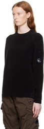 C.P. Company Black Crewneck Sweater