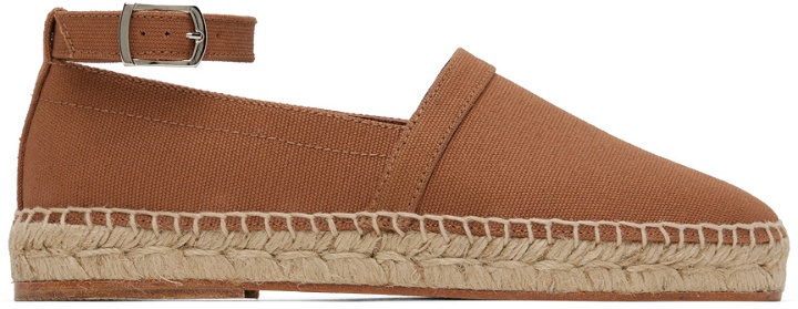 Photo: Bode Brown Ankle Strap Espadrilles