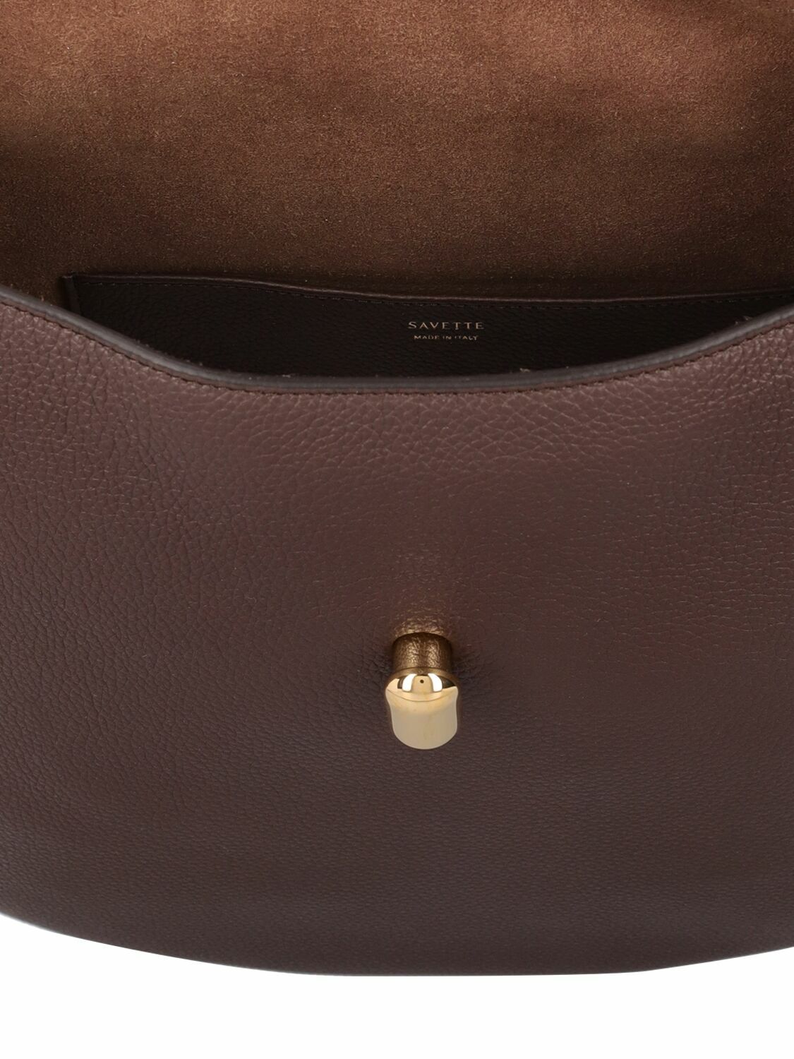 【関税込み】Savette ブラウン ラージ Tondo Hobo バッグ SAVETTE Large Tondo Leather Hobo Shoulder Bag Savette