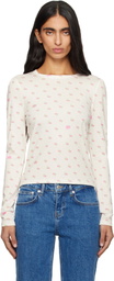 Sandy Liang White Nap T-shirt