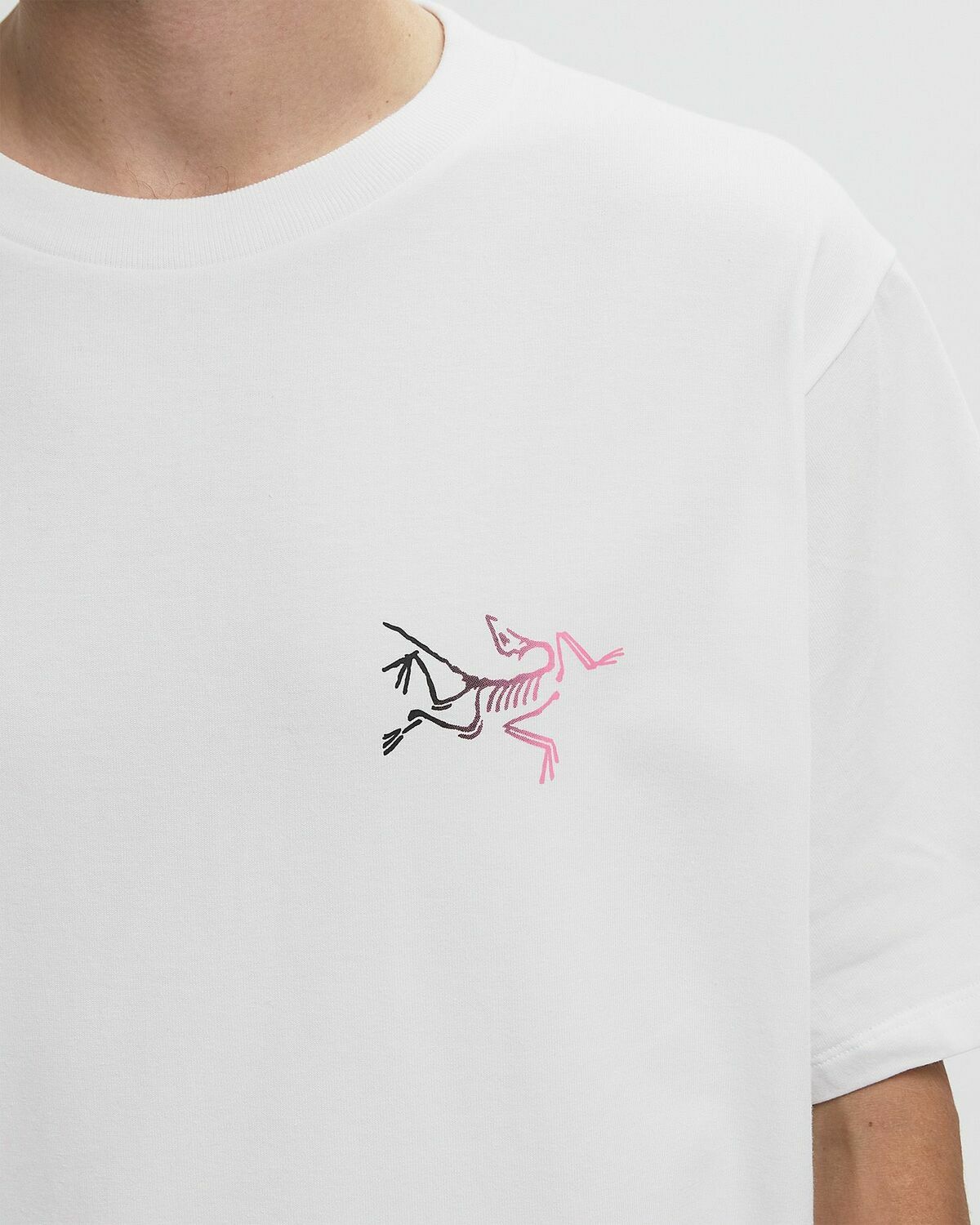 Arc´teryx Kragg Cotton Logo SS White Mens Shortsleefe